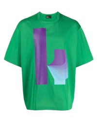 Kolor Logo Print Cotton T Shirt