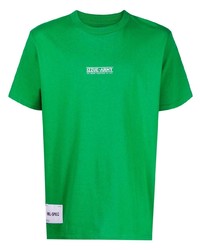 Izzue Logo Print Crew Neck T Shirt