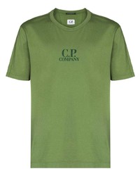 C.P. Company Logo Print T Shirt