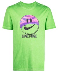 Nike Motif Print T Shirt