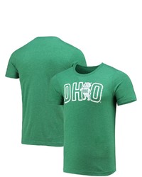 HOMEFIELD Ohio Bobcats Vintage Rufus T Shirt In Heather Green At Nordstrom