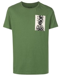OSKLEN Pineapple Print Detail T Shirt