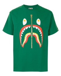 A Bathing Ape Shark Short Sleeved T Shirt