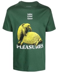 Pleasures Take Your Time Cotton T Shirt