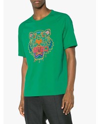 Kenzo Tiger Print Raglan Sleeve T Shirt