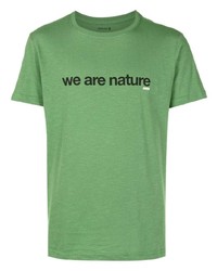 OSKLEN We Are Nature Print T Shirt