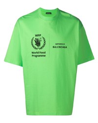 Balenciaga World Food Programme Print T Shirt