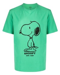 Lacoste X Snoopy Graphic Print T Shirt