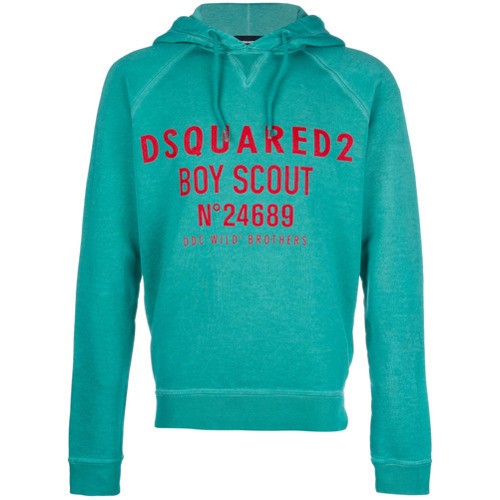 DSQUARED2 Boy Scout Printed Hoodie 