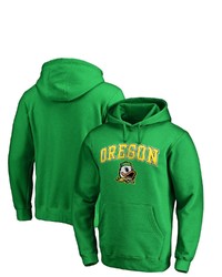 FANATICS Branded Green Oregon Ducks Campus Logo Pullover Hoodie At Nordstrom