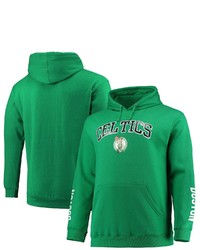 FANATICS Branded Kelly Green Boston Celtics Big Tall Team Wordmark Pullover Hoodie