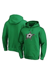 FANATICS Branded Kelly Green Dallas Stars Primary Team Logo Fleece Pullover Hoodie At Nordstrom