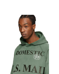 Reese Cooper®  Green Domestic Mail Aged Hoodie