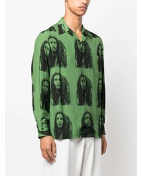Wacko Maria Bob Marley Long Sleeve Shirt