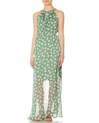 The Limited Printed Halter Maxi Dress