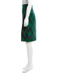 Rachel Comey Printed Silk Skirt