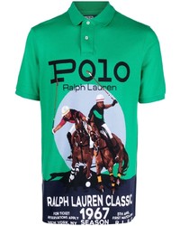 Polo Ralph Lauren Graphic Print Polo Shirt