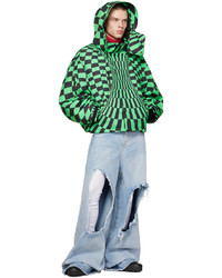 Chen Peng Green Ski Jacket