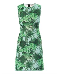 Emma Cook Tropical Print Neoprene Dress