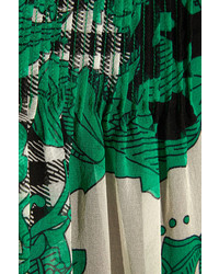 Diane von Furstenberg Layla Printed Silk Chiffon Mini Dress