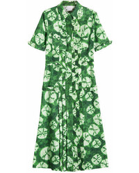 Stella Jean Batik Print Shirt Dress