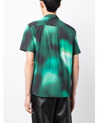 Karl Lagerfeld Abstract Print Short Sleeve Shirt
