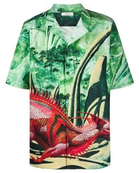 Valentino Graphic Print Shirt