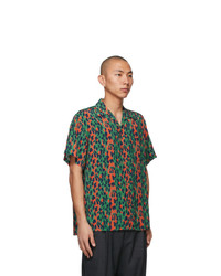 Wacko Maria Green Hawaiian Type 6 Short Sleeve Shirt