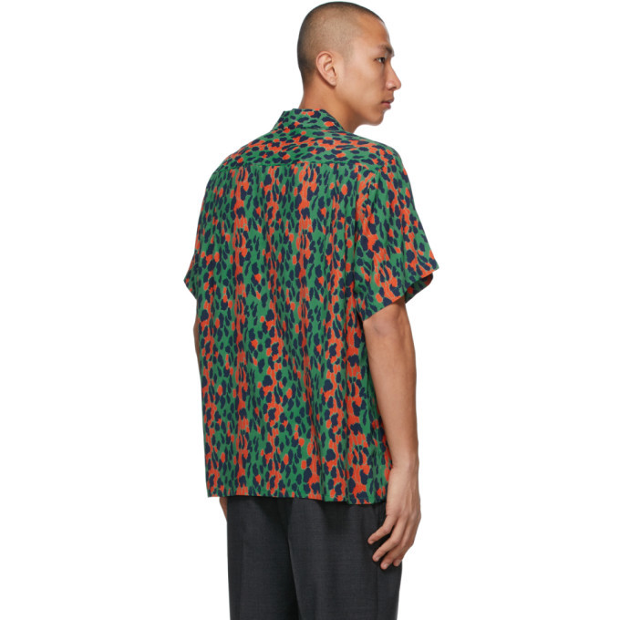 Wacko Maria Green Hawaiian Type 6 Short Sleeve Shirt, $285