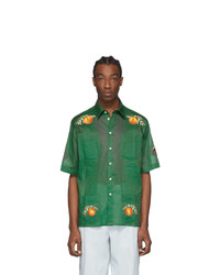 Casablanca Green Organdy Shirt
