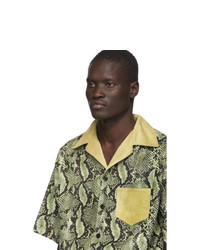 Gcds Green Python Shirt