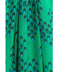 Diane von Furstenberg Printed Silk Maxi Dress