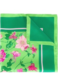 Kiton Floral Print Pocket Square