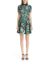Valentino Tiger Re Edition Fit Flare Dress