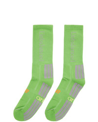 Aries Green New Balance Edition Unbalanced Socks