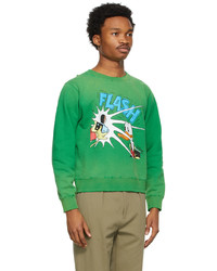 Gucci Green Disney Edition Flash Donald Duck Sweatshirt