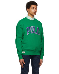 Polo Ralph Lauren Green The Rl Logo Sweatshirt
