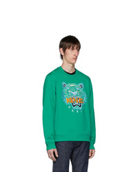 Kenzo Green Tiger Sweatshirt