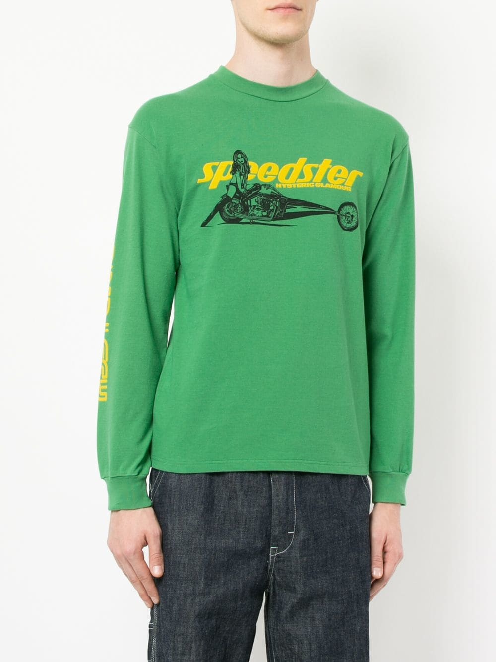 Hysteric Glamour Speedster Sweatshirt, $142 | farfetch.com