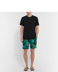 Onia Calder Long Length Printed Swim Shorts
