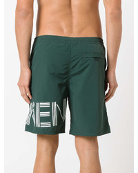 Kenzo Logo Print Swim Shorts