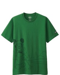 Uniqlo Mickey Plays Short Sleeve Graphic T Shirt