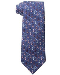 Vineyard Vines Printed Tie Candy Cane Anchor