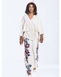 New York & Co. New York Company Gabrielle Union Collection Floral Palazzo Pant