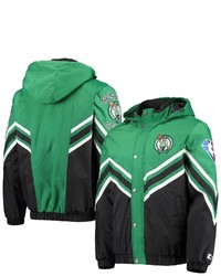 STARTE R Kelly Greenblack Boston Celtics The Hoodie Full Zip Jacket At Nordstrom