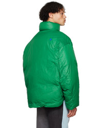 Ader Error Green Mestan Puffer Jacket