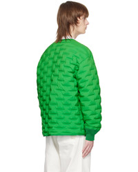 Emporio Armani Green Quilted Jacket