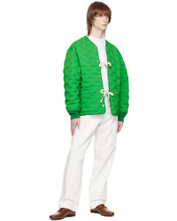 Emporio Armani Green Quilted Jacket