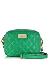 Green Quilted Leather Bag