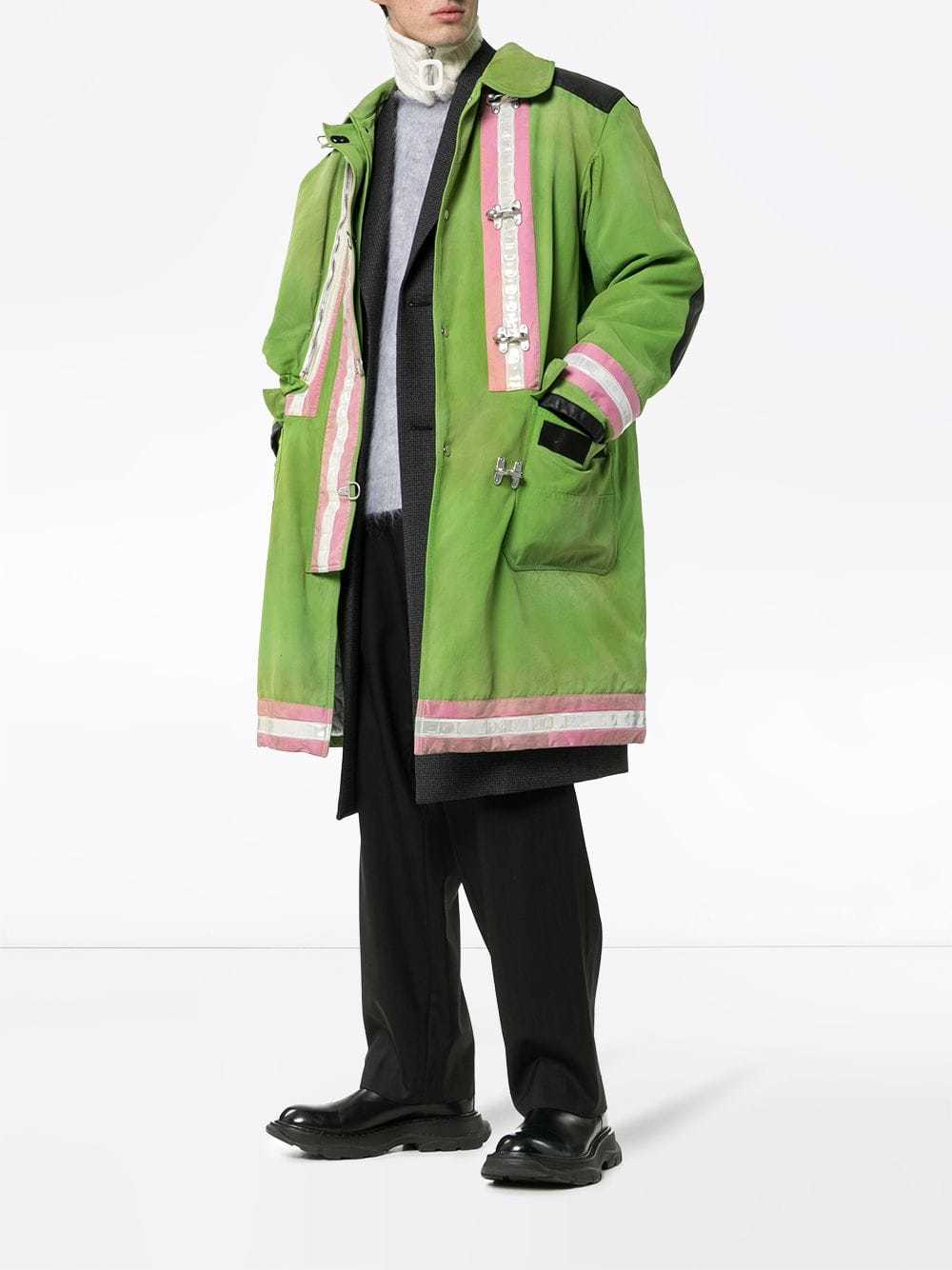Calvin Klein 205W39nyc Fireman Raincoat, $2,871  | Lookastic